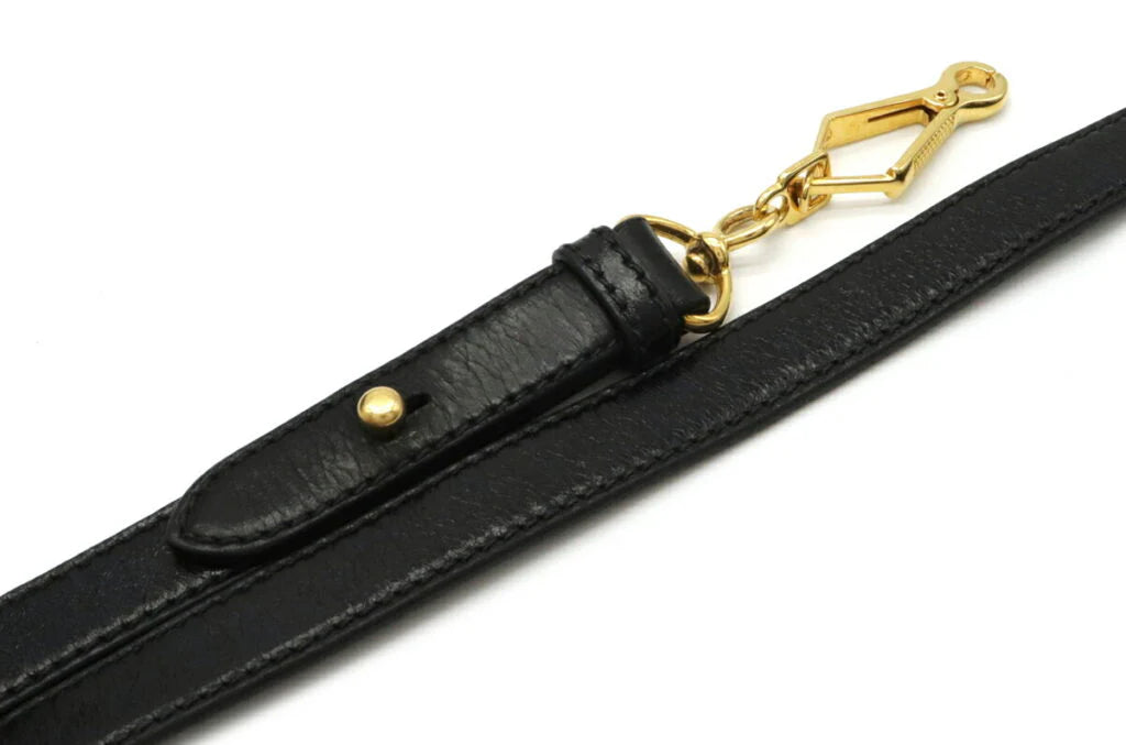 Miu Miu Shoulder Bag Leather Black🌲🍀