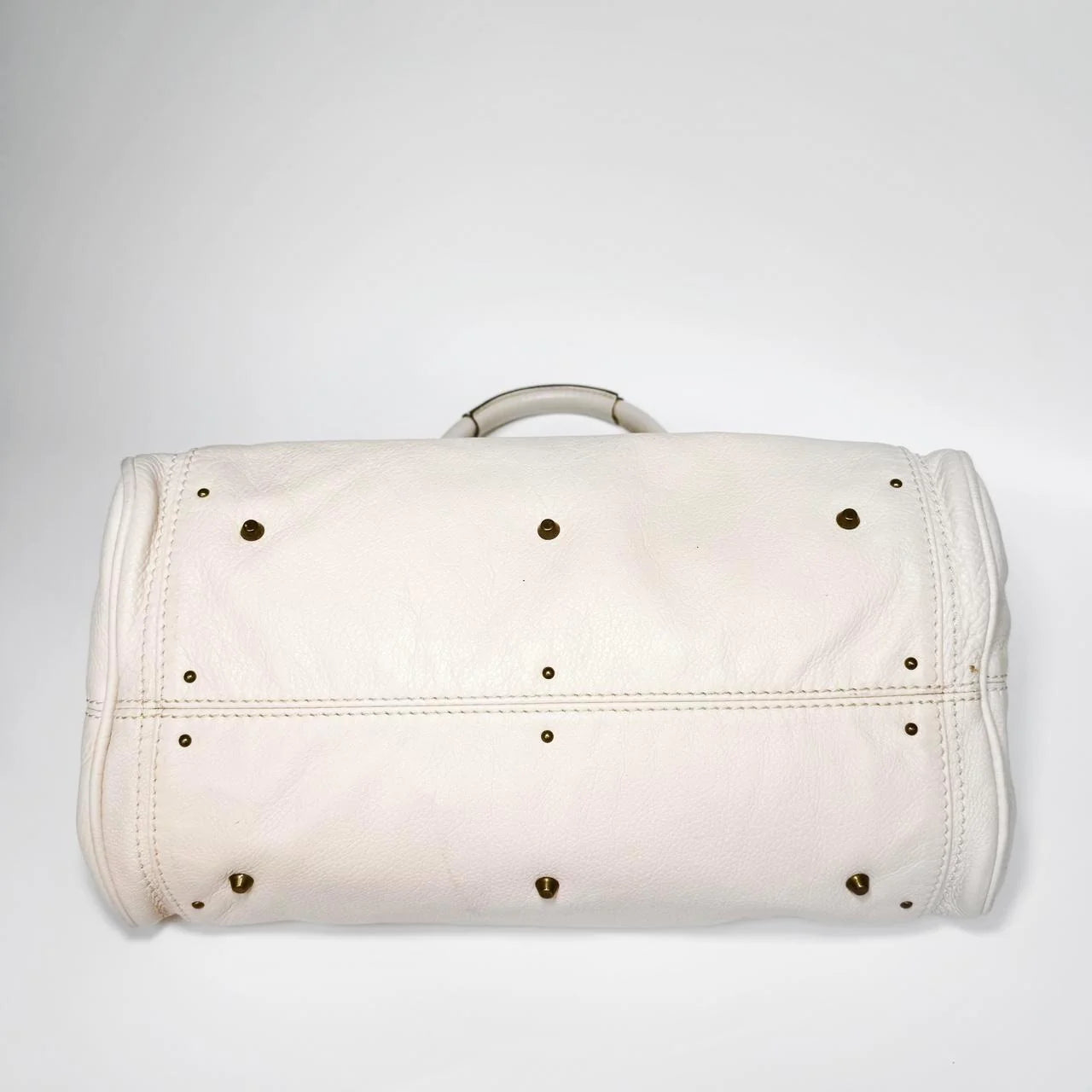 π€π Preowned ChloΓ© Paddington Satchel β White with Gold Hardware ππ€