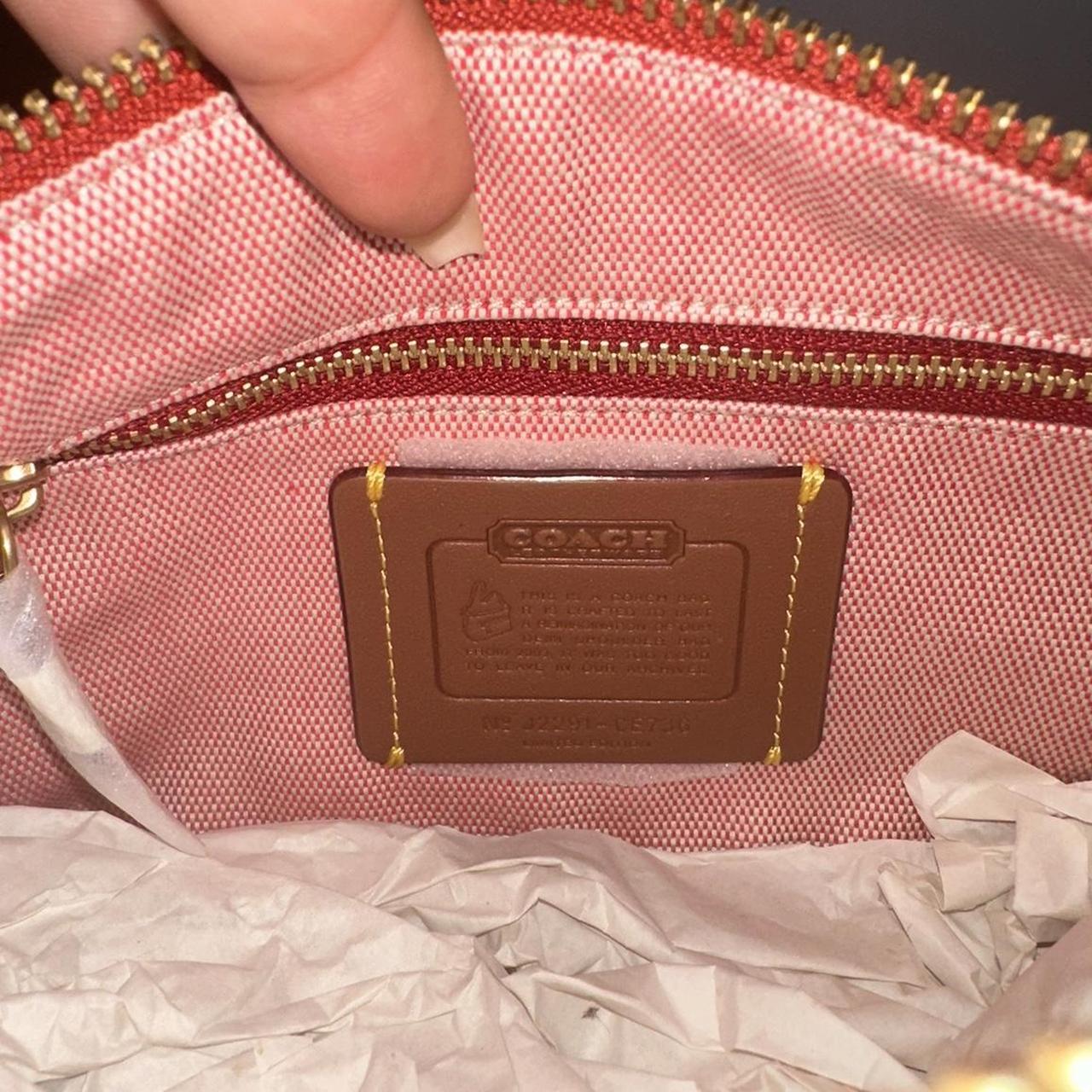 Coach Demi Signature Jacquard Sport Red Honolulu Fukubukuro Grab Bag Limited Edition NWOT๐๐