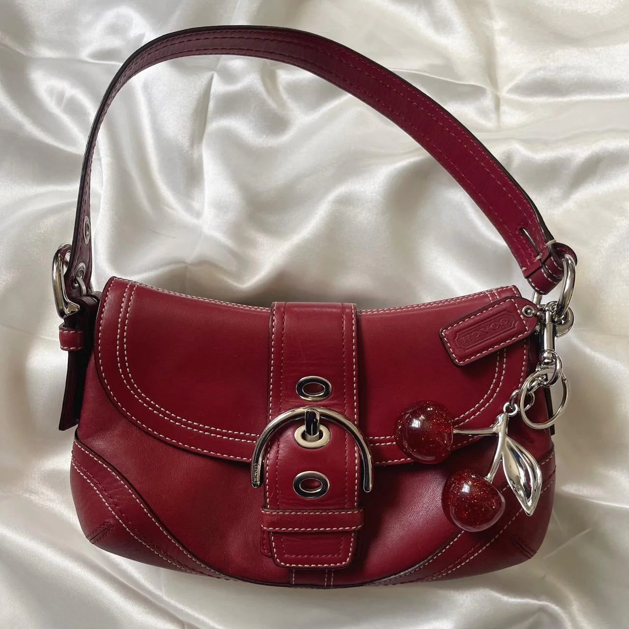 2007 Coach Mini Red Soho ππ