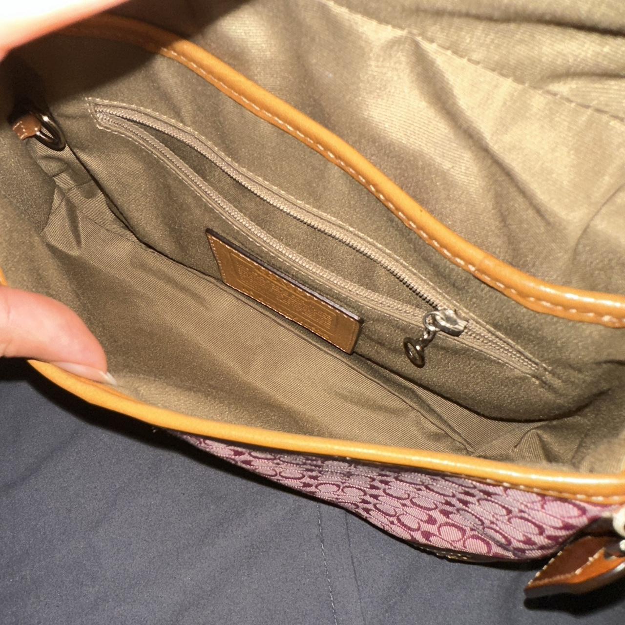 Coach Pink Signature Jacquard Soho Mini Vintage Bagππ
