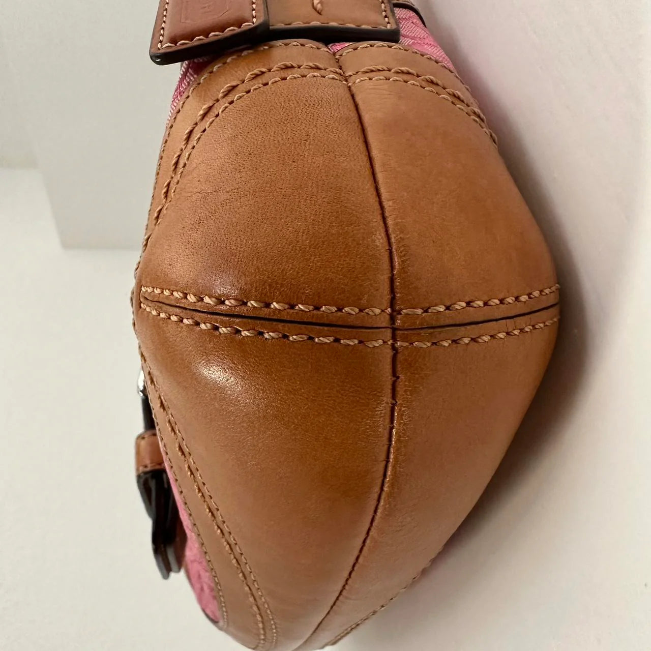 Coach Pink Signature Jacquard Soho Mini Vintage Bagππ