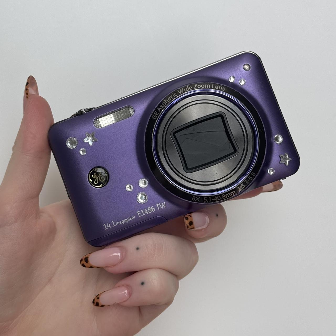 Used E1486TW π βΛπ Purple Digital Camera