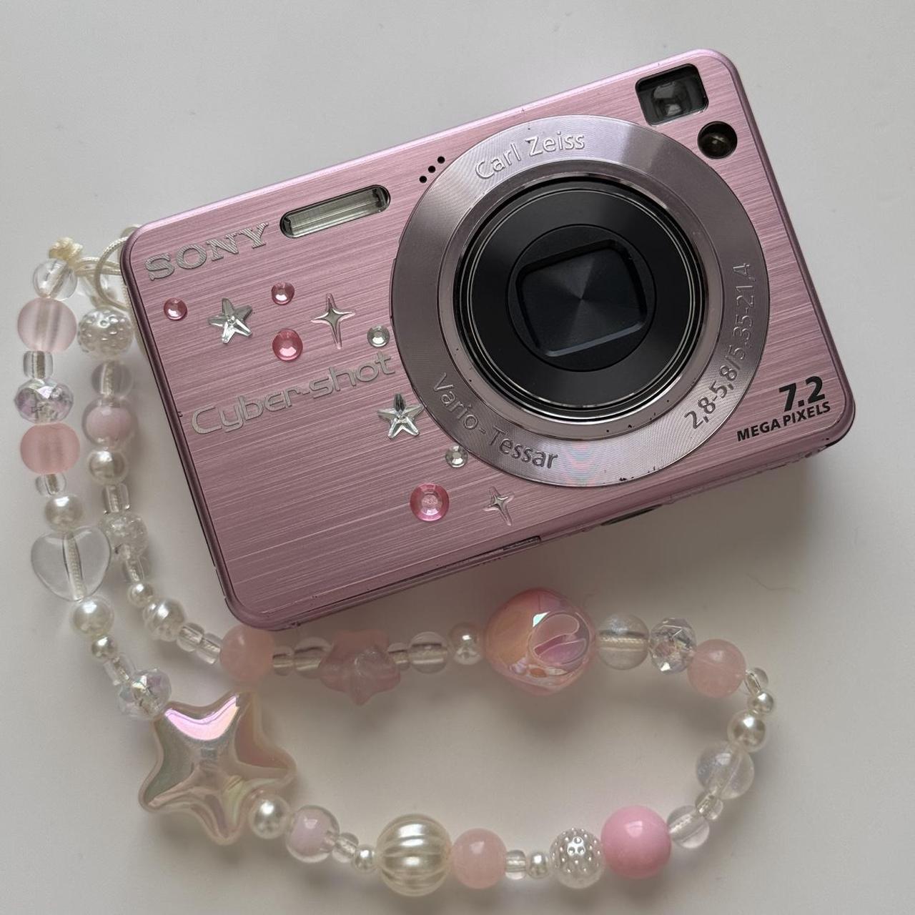 Used Sony Cybershot W120 Digital Camera π₯π Pastel Pink Digicam