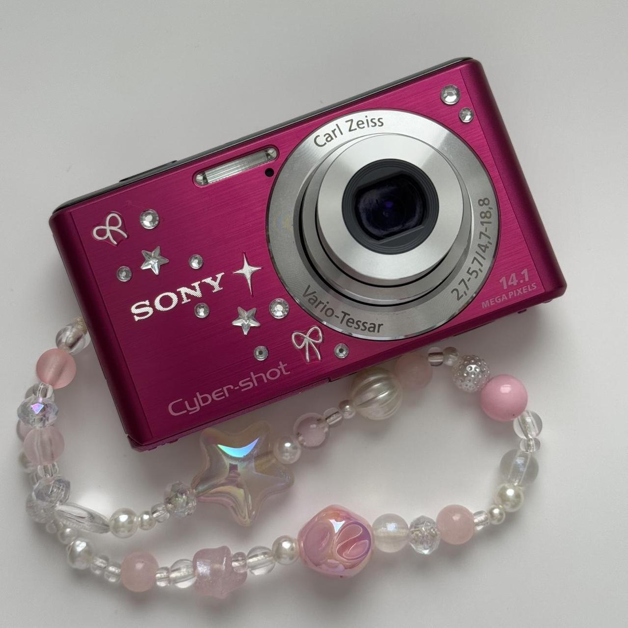 Used Sony CyberShot W530 π βΉΛπ Hot Pink Digital Camera Bundle