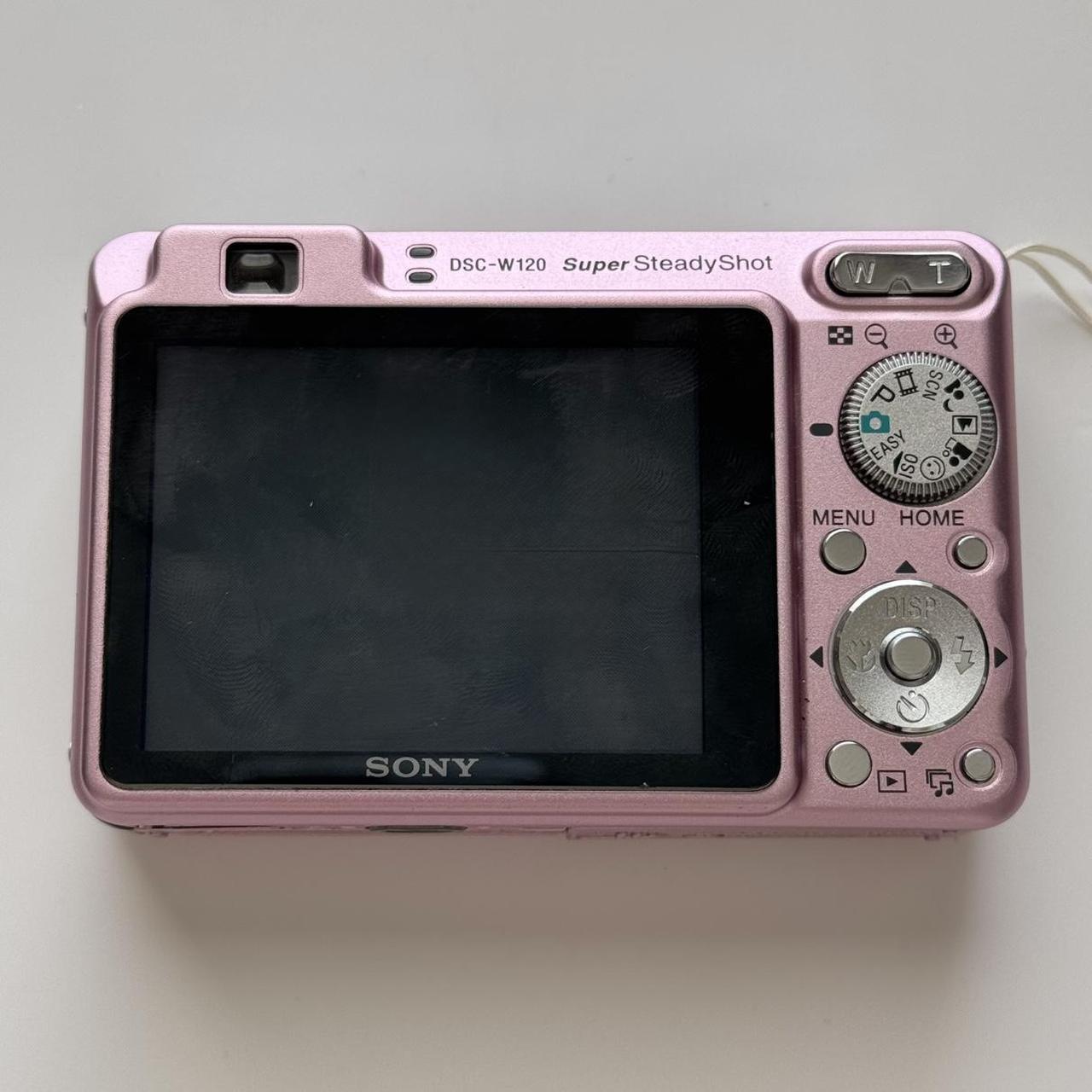 Used Sony Cybershot W120 Digital Camera π₯π Pastel Pink Digicam
