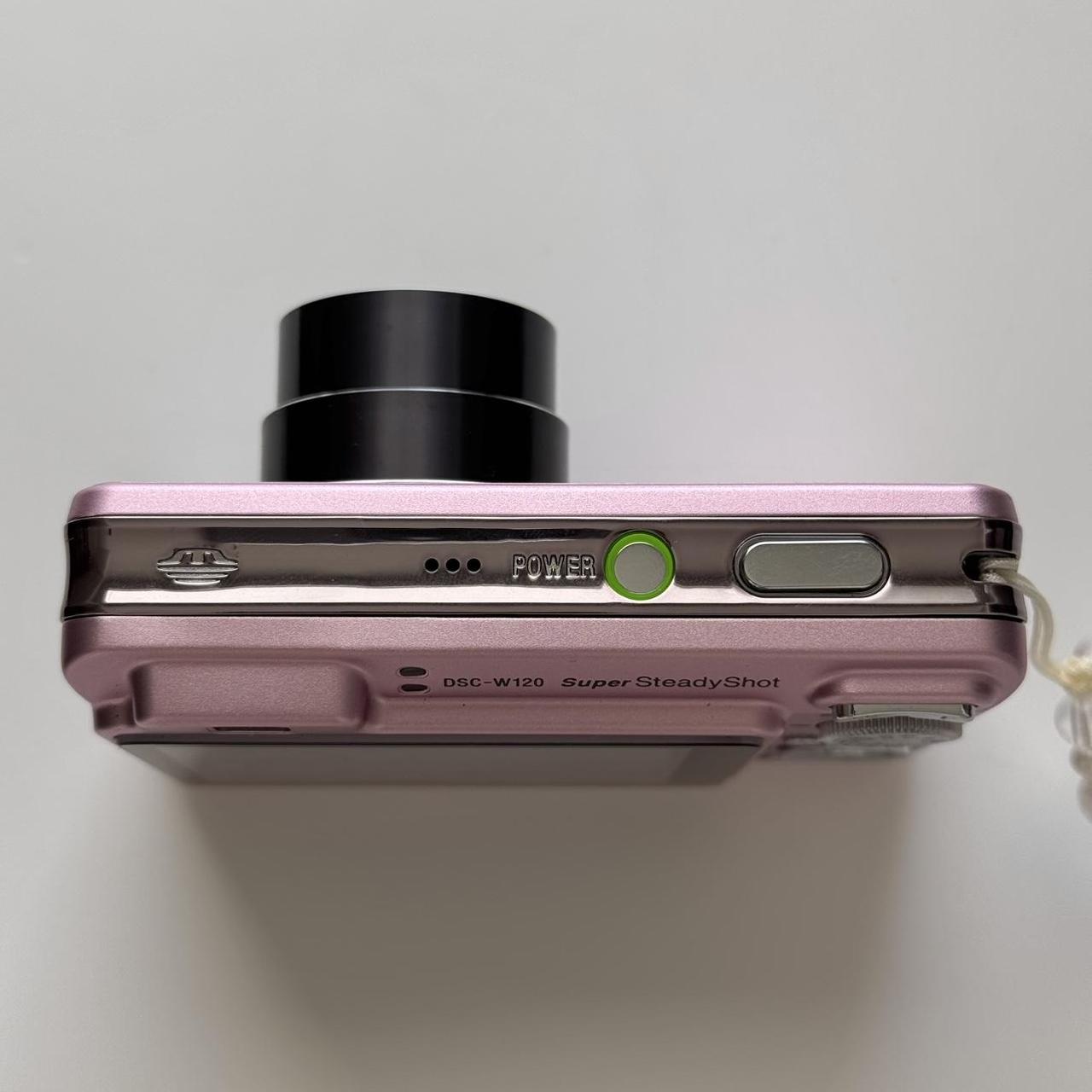 Used Sony Cybershot W120 Digital Camera π₯π Pastel Pink Digicam