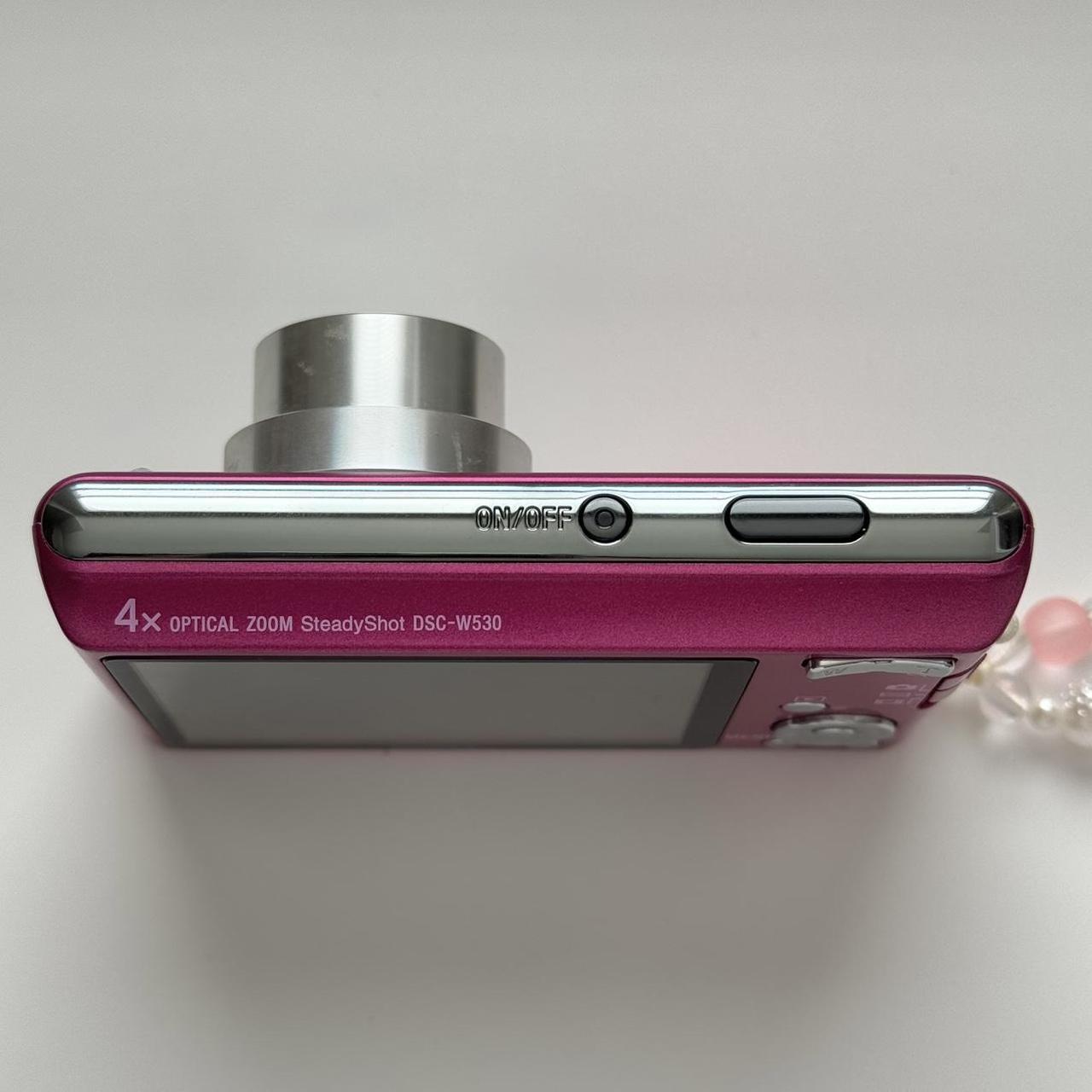 Used Sony CyberShot W530 π βΉΛπ Hot Pink Digital Camera Bundle