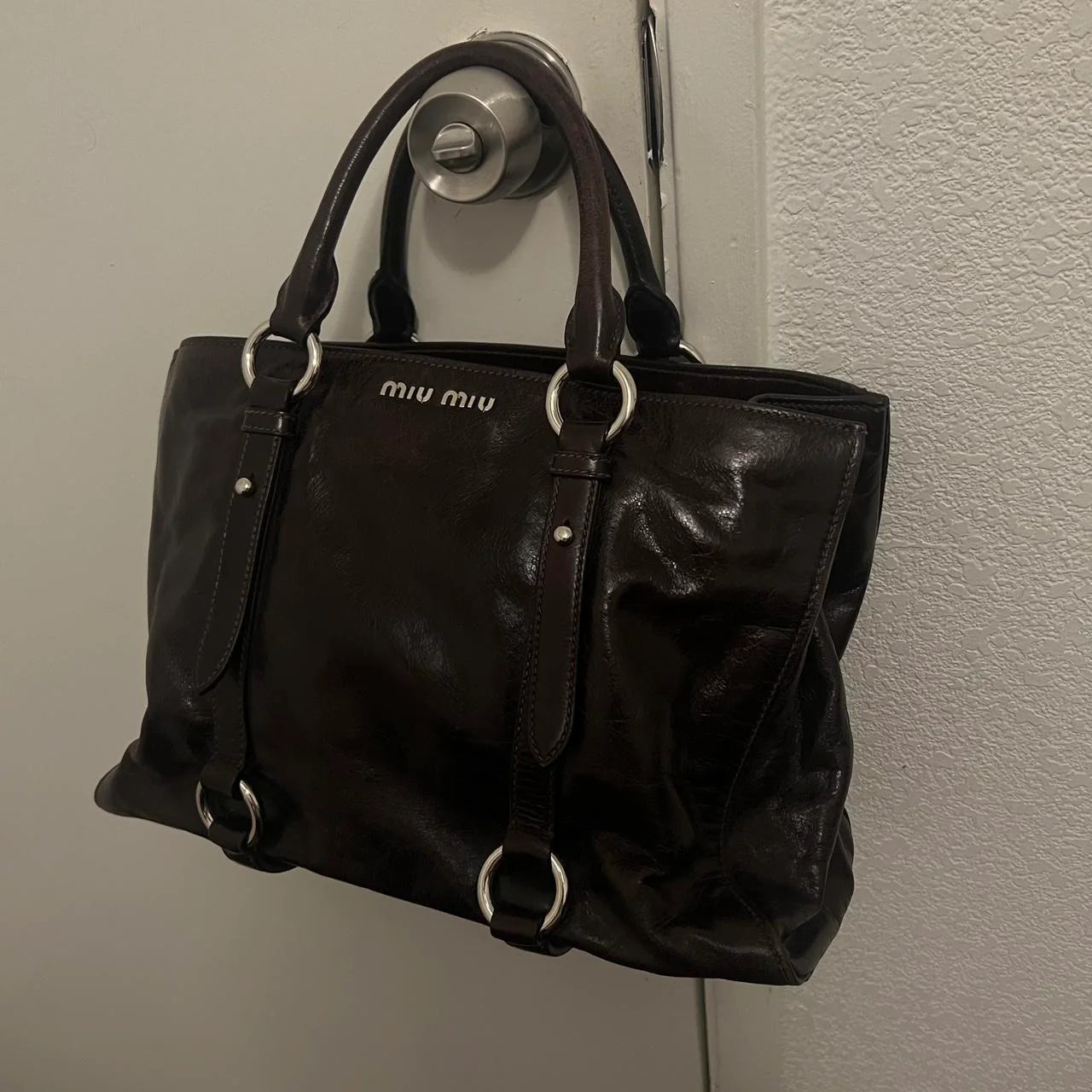 ๐๐Preowned dreamy Miu Miu leather bag๐๐