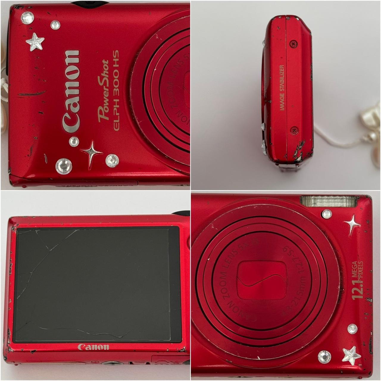 Used Canon Powershot ELPH 300 HS Digital Camera π