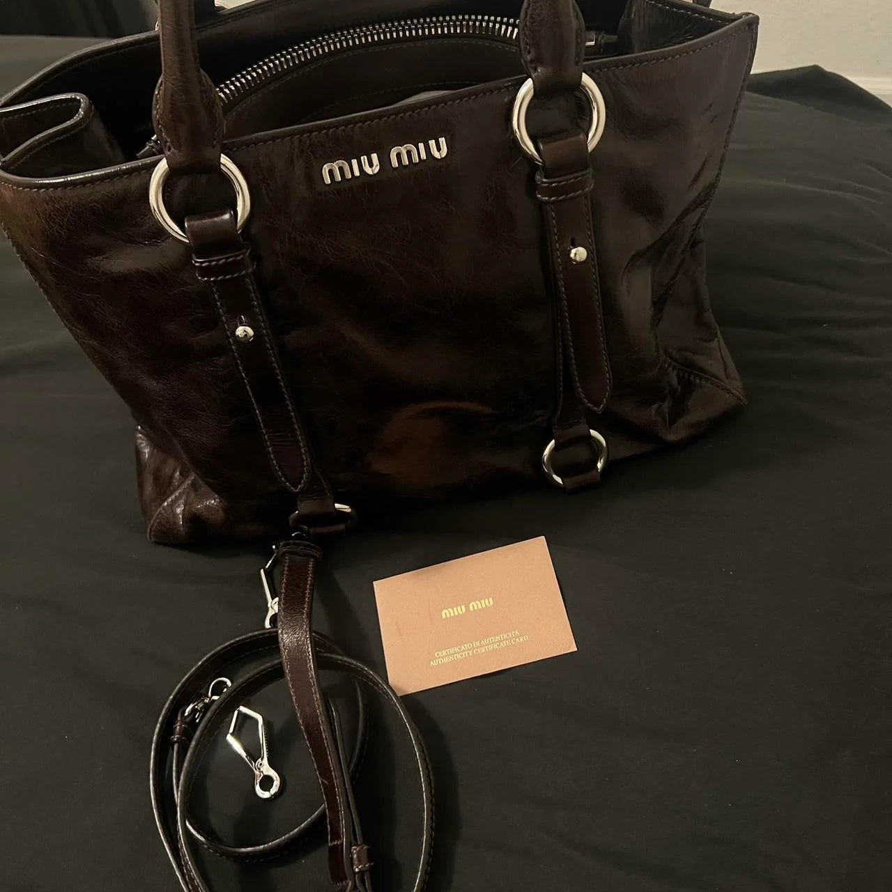 ๐๐Preowned dreamy Miu Miu leather bag๐๐