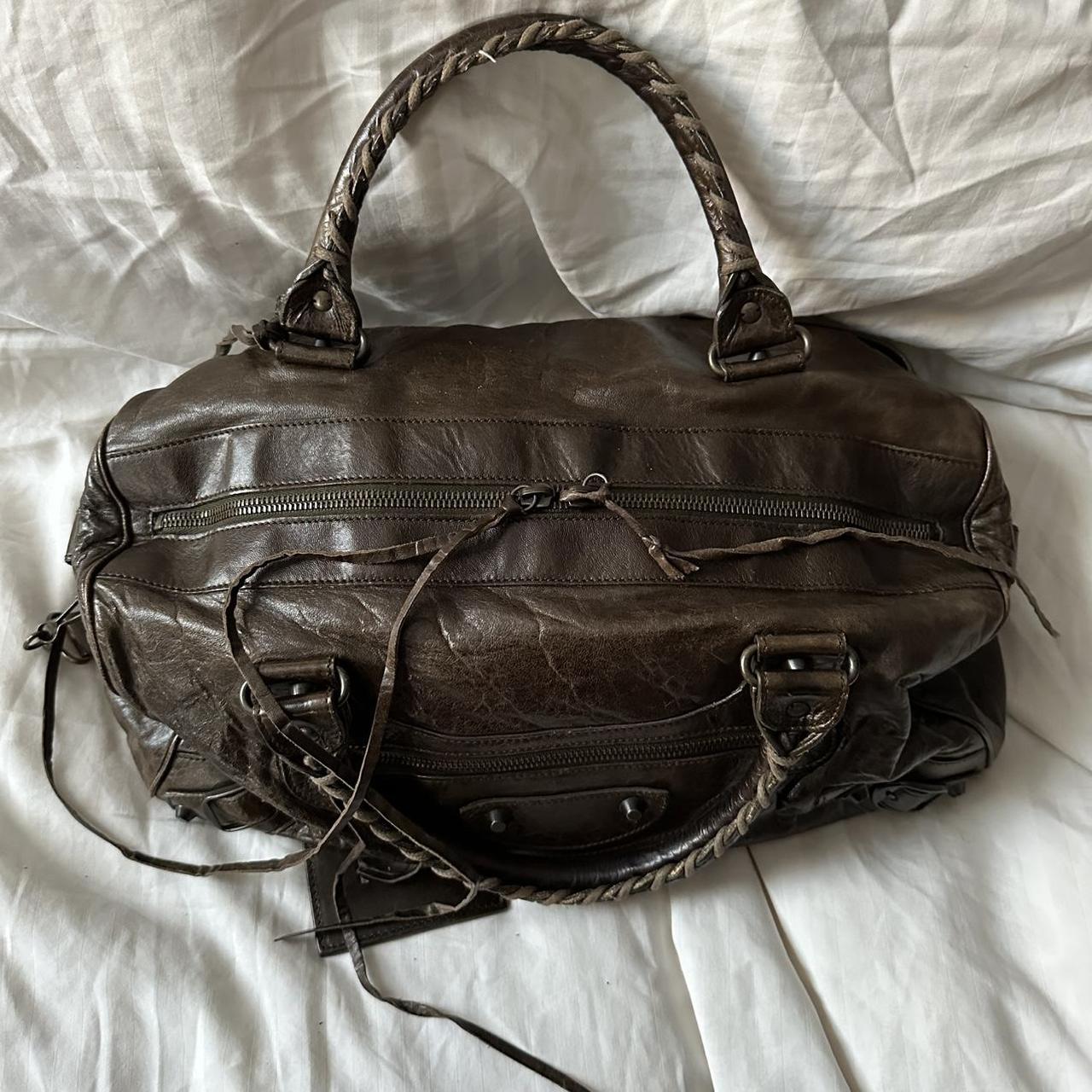 🍇💜Preowned BROWN BALENCIAGA CITY BAG🍇💜