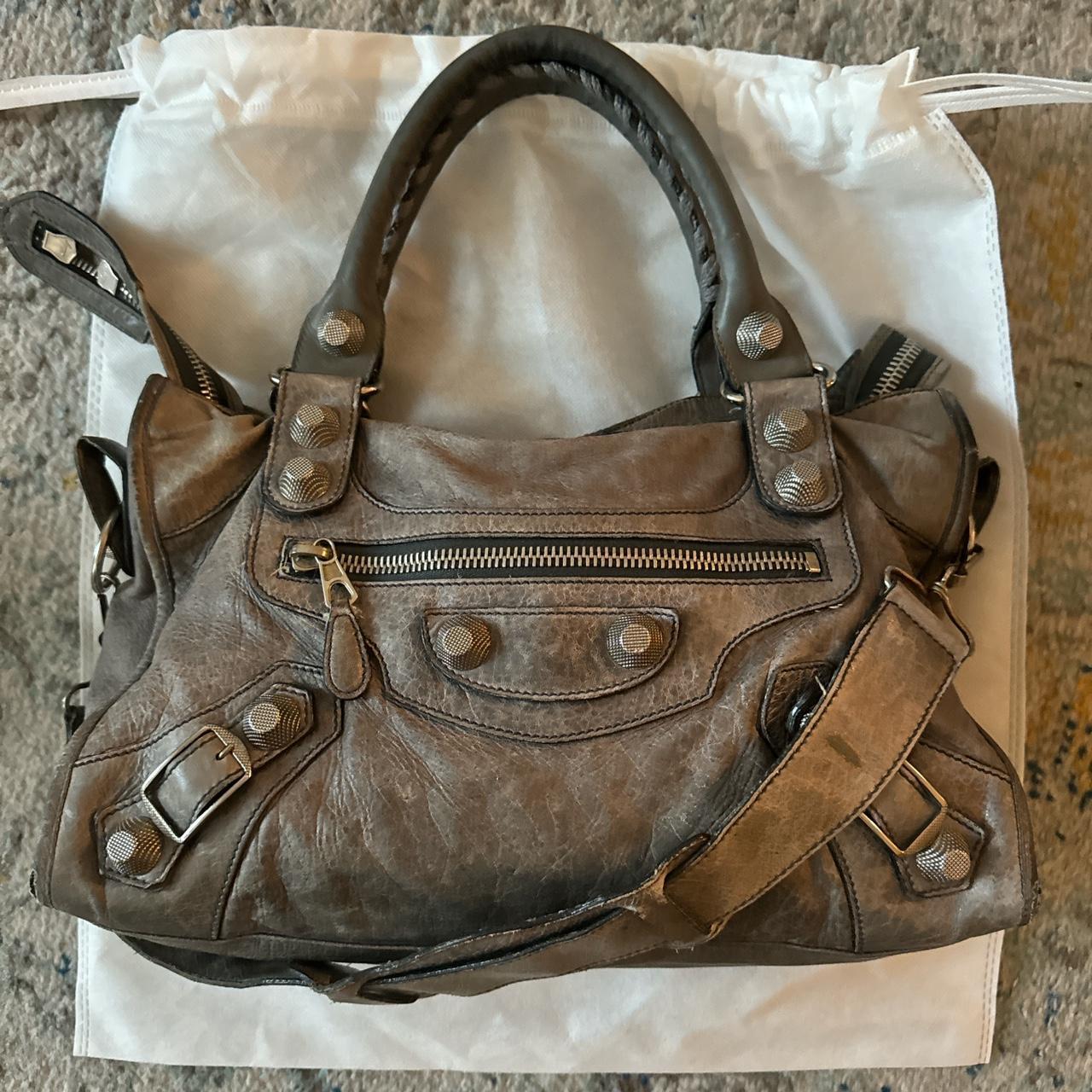 π€πΌ Preowned BALENCIAGA Classic City β Anthracite Grey with Giant Covered Hardware πΌπ€