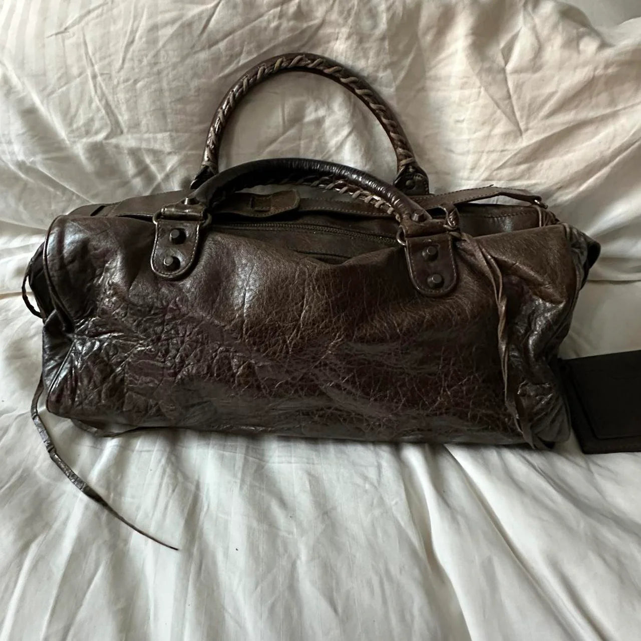 🍇💜Preowned BROWN BALENCIAGA CITY BAG🍇💜