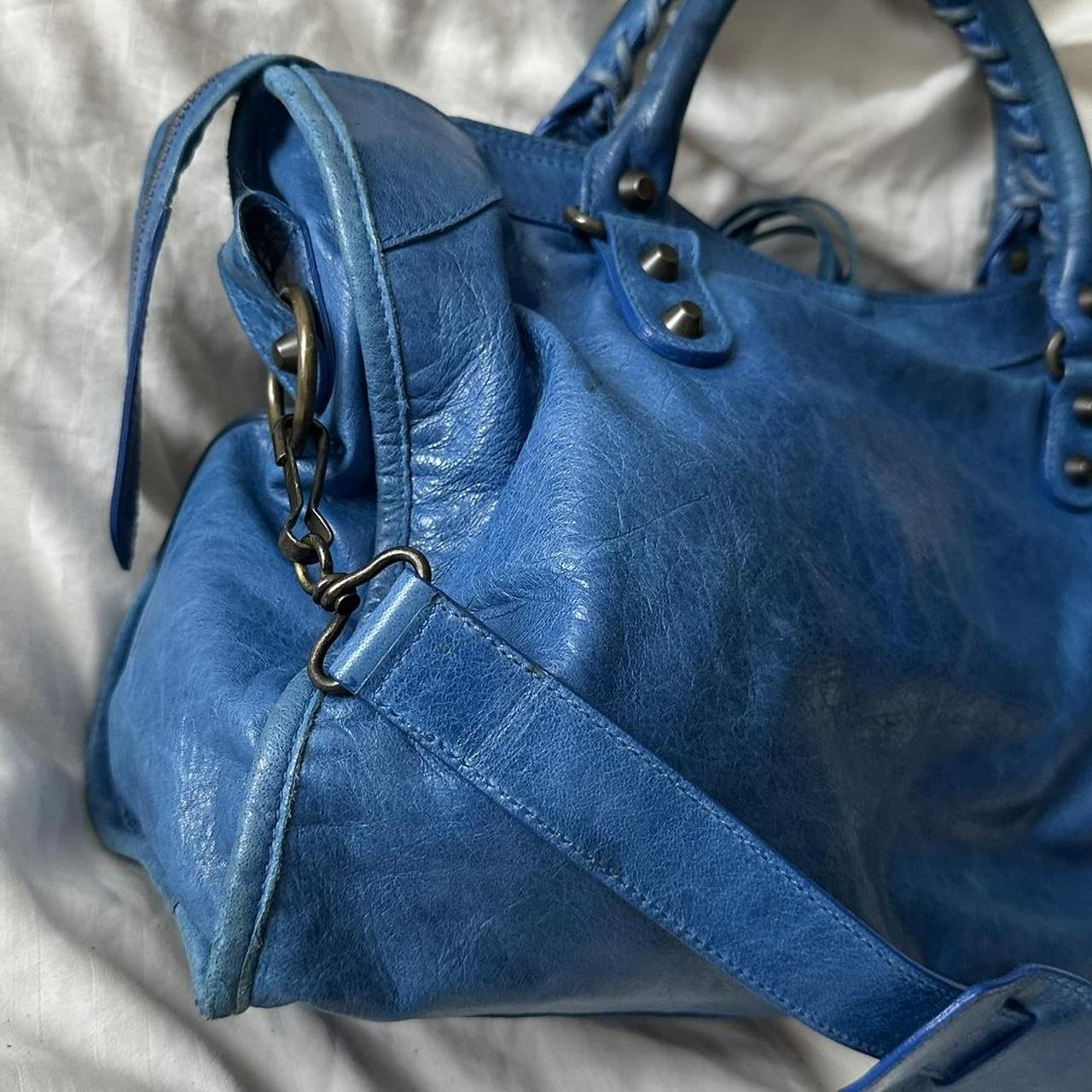 💙🔷Preowned BALENCIAGA ‘FIRST’ CITY BAG🔷💙