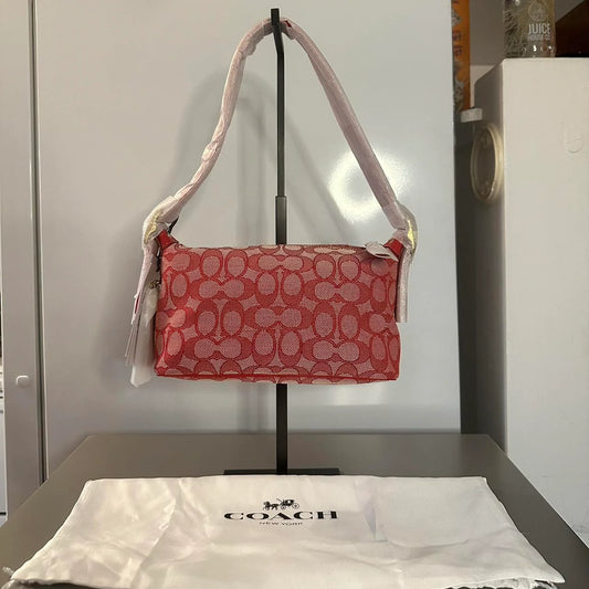 Coach Demi Signature Jacquard Sport Red Honolulu Fukubukuro Grab Bag Limited Edition NWOT💜🍇